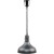 Wisząca lampa grzewcza czarna do potraw średnica 29 cm