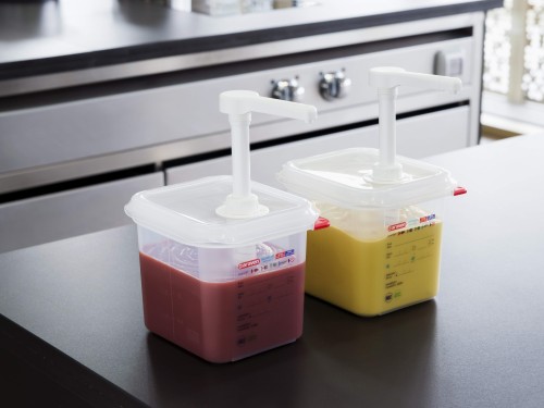 Dozownik do sosów z pompką GN 1/6