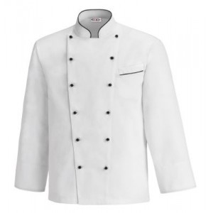 Bluza szefa kuchni duży rozmiar - FAT BOY WHITE