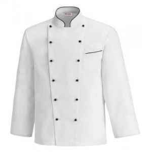 Bluza szefa kuchni duży rozmiar - FAT BOY WHITE