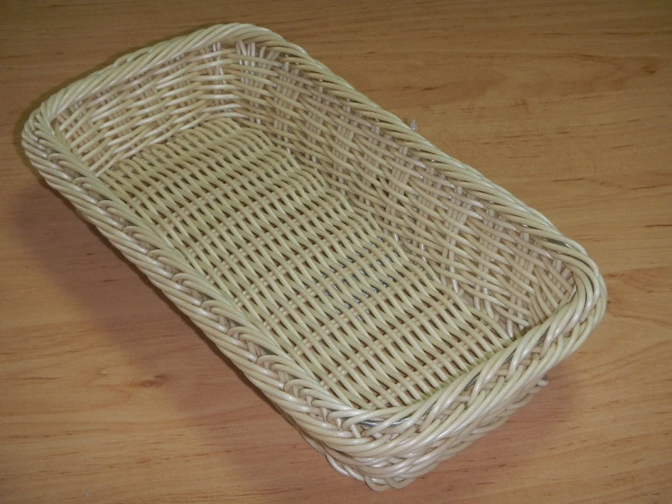 Koszyk na pieczywo, beżowy, GN 1/4, wysokość 6,5 cm