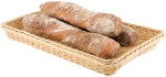 Koszyk na pieczywo, beżowy, GN 1/2, wysokość 10 cm