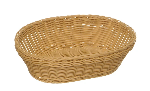 Koszyk PROFI LINE owalny, beżowy 32x23 cm