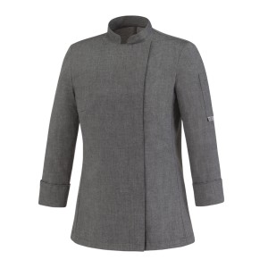 Bluza kucharska GIRL GREY MIX