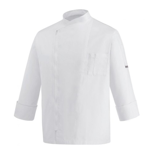 Bluza szefa kuchni ZIP WHITE