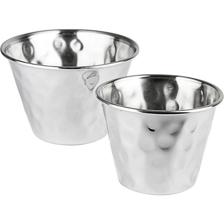 Miseczka mini dip stal młotkowana 120 ml