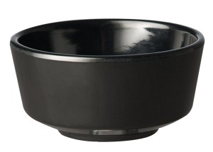 Miska okrągla FLOAT 0,7l, czarna