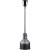 Wisząca lampa grzewcza czarna do potraw średnica 17,3 cm