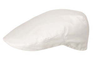Czapka kucharska, kaszkiet COPPOLA  WHITE