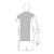 Bluza kucharska duży rozmiar Comfort Extra Black