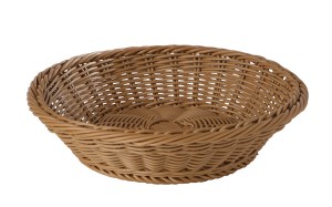 Koszyk PROFI LINE okrągły, jasny brąz, średnica 16 cm