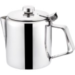 Stalowy dzbanek z pokrywką 1,5 l do spieniania mleka, cappucino