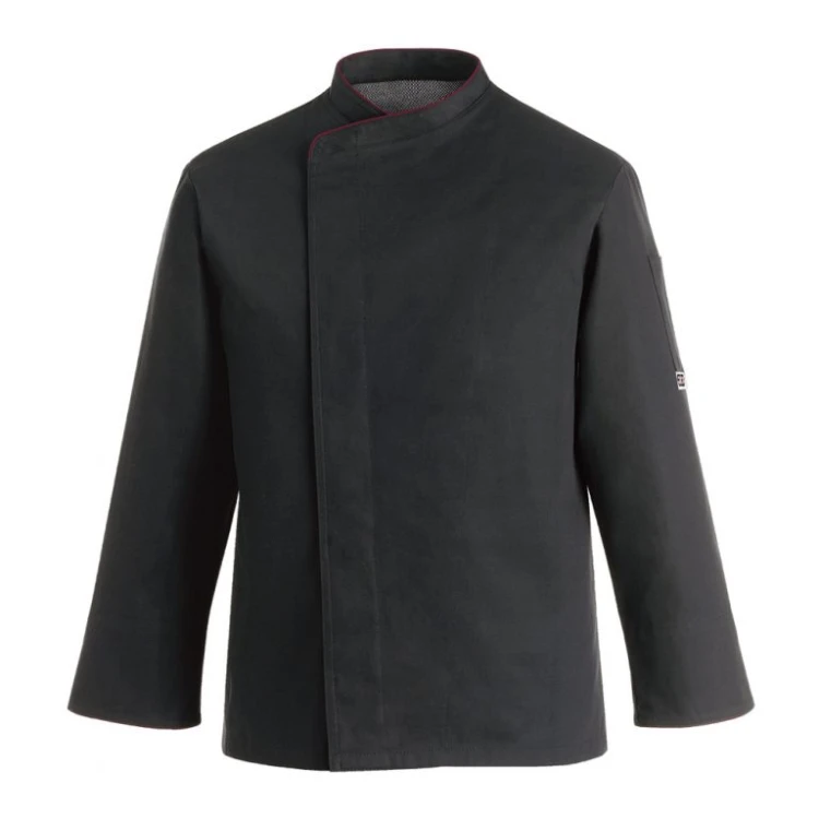 Bluza kucharska duży rozmiar Comfort Extra Black