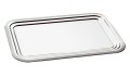 Taca chromowana prostokątna mała