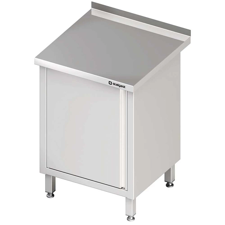 Stół przyścienny z drzwiami skrzydłowymi 500x700x850 mm