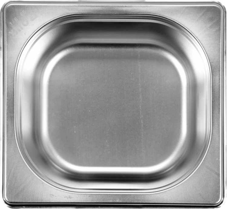 Pojemnik gastronomiczny ze stali nierdzewnej gn 1/6 65mm 1l