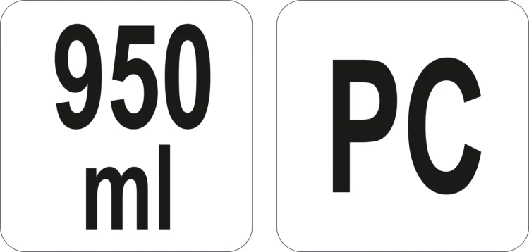 Szufelka z poliwęglanu 950ml