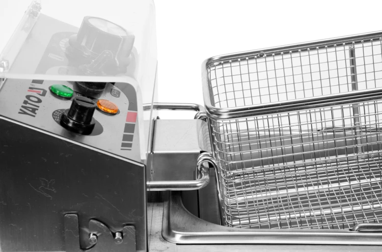 Elektryczna frytownica z zaworem spustowym 16l