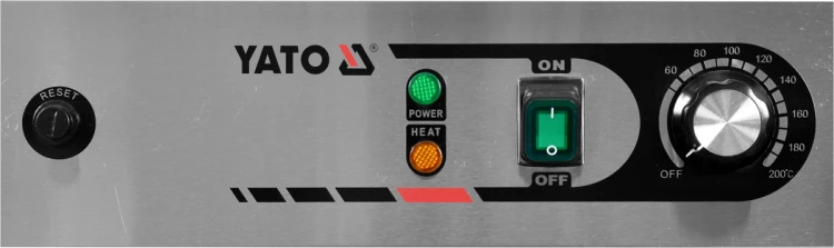 Elektryczna frytownica z zaworem spustowym 16l