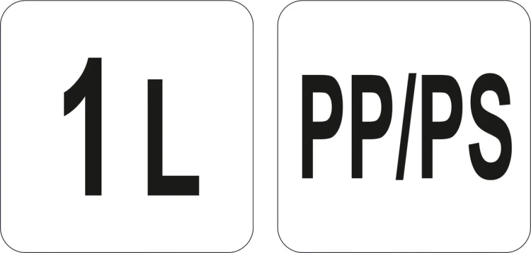 Dyspenser barmański 1l żółty