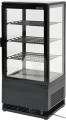 Witryna chłodnicza 78l 42x38x96 czarna