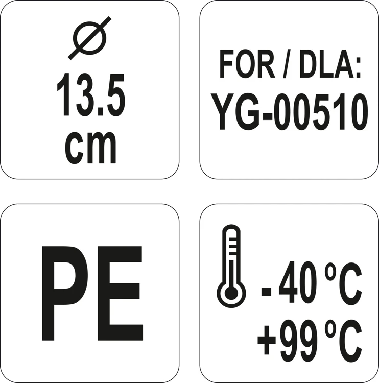 Pokrywka do pojemnika 13,5x1cm