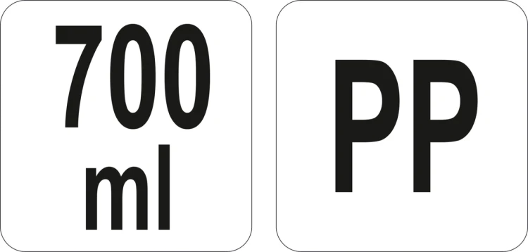 Dyspenser do sosów 700ml biały