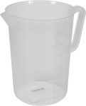 Dzbanek z miarką 3000ml przeźroczysty