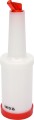 Dyspenser barmański 1l czerwony